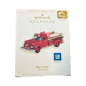 Hallmark Keepsake Red 1961 GMC Fire Truck